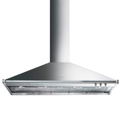 Smeg KD150XE Chimney Cooker Hood, Stainless Steel